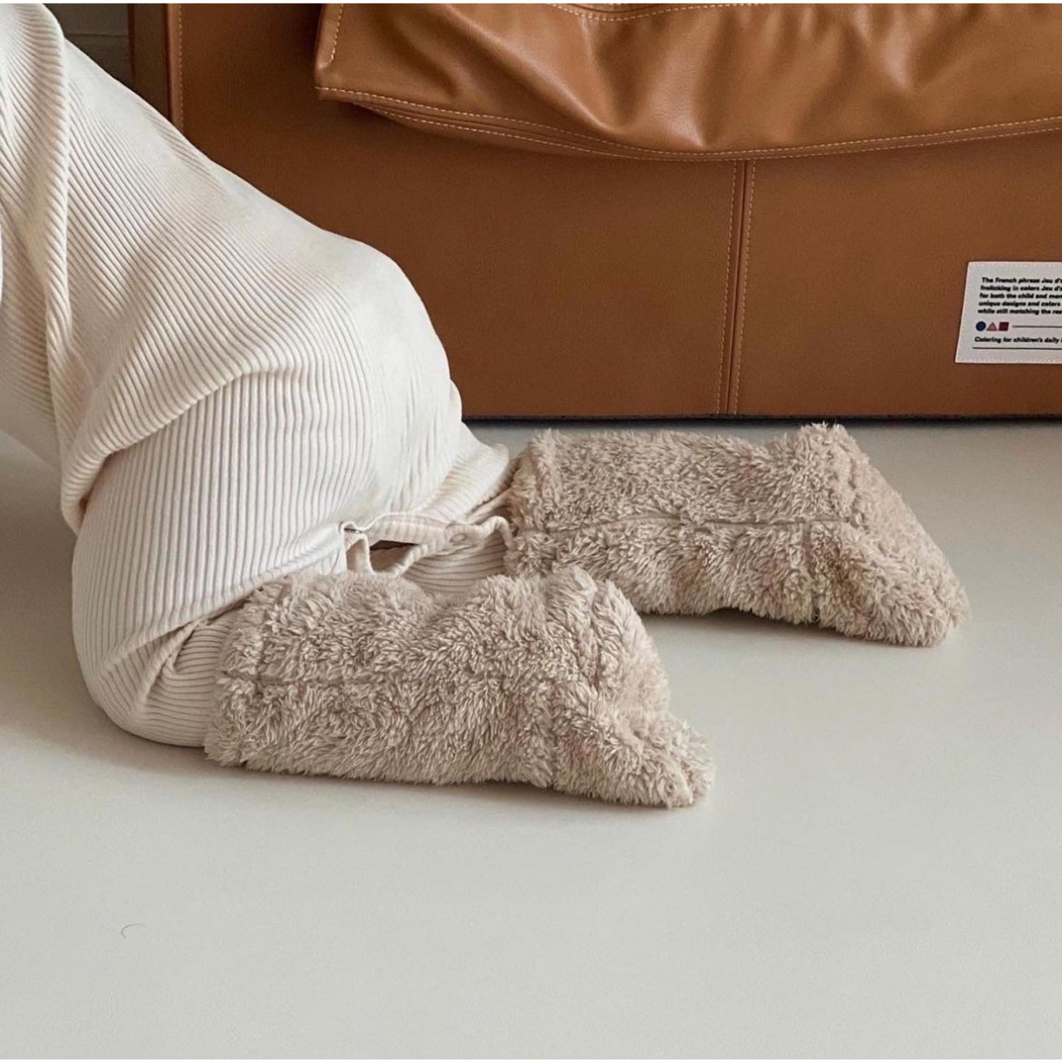 Winter Clothing Baby Girl - Warme winterbabysokjes Coral Fleece sokken voor