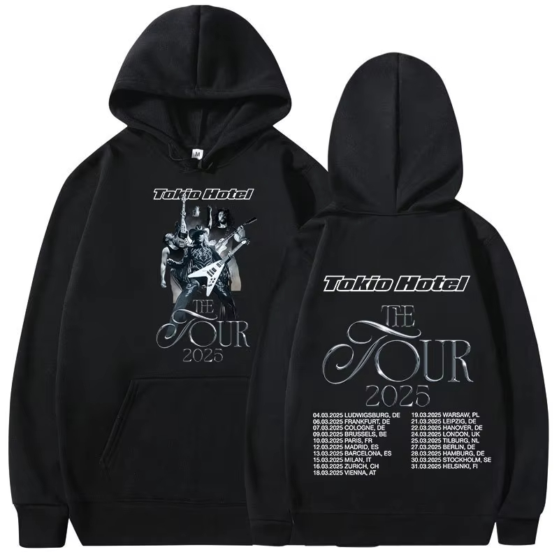Winter Clothing Drawing - Duitse rockband Tokio Hotel 2026 concerttour