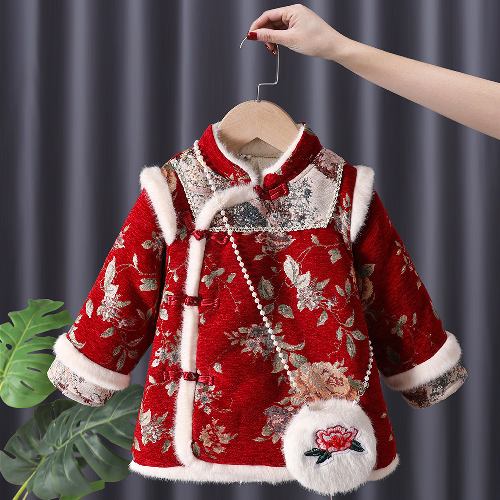 Winter Clothing Baby Girl - Winter Baby Meisjes Hanfu Kids Prinses
