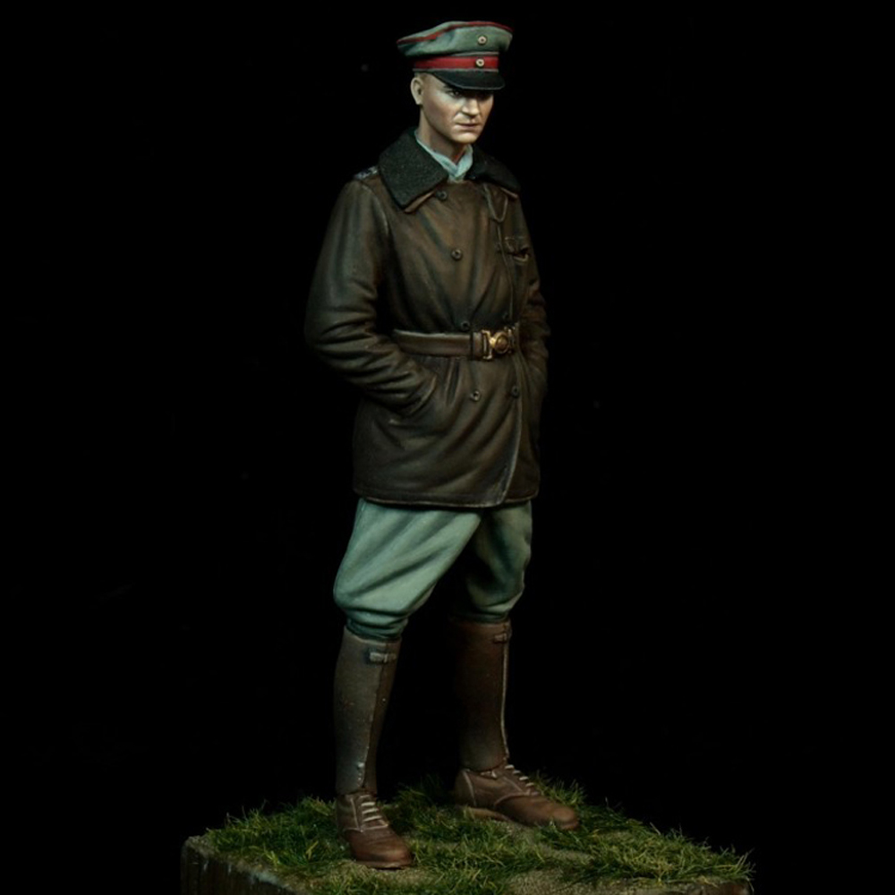 Winter Under Clothing - Harsmodel figuur, 1/24, officieren, winterkleding, GK,