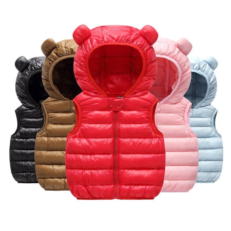 Winter Clothing 1 Year Old - Nieuwe Baby Jongens Meisjes Warm Donsvest