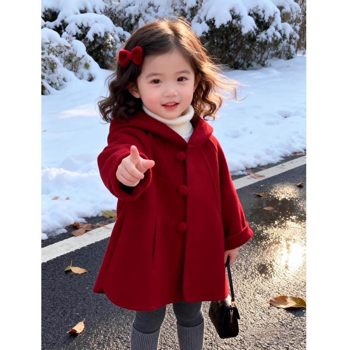 Meisjes wollen jas herfst wint - Winter Clothing Baby Girl recensie en prijs