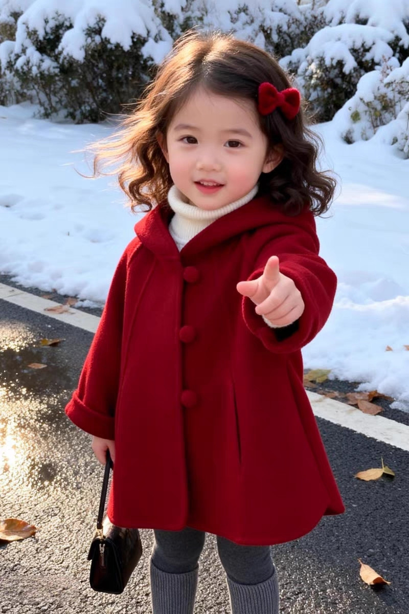 Meisjes wollen jas herfst wint - Winter Clothing Baby Girl recensie en prijs