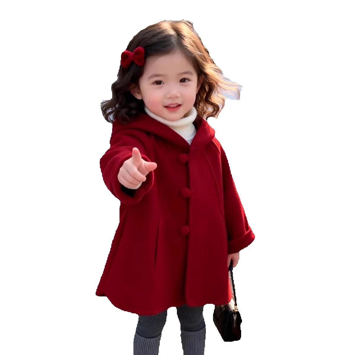 Meisjes wollen jas herfst wint - Winter Clothing Baby Girl recensie en prijs