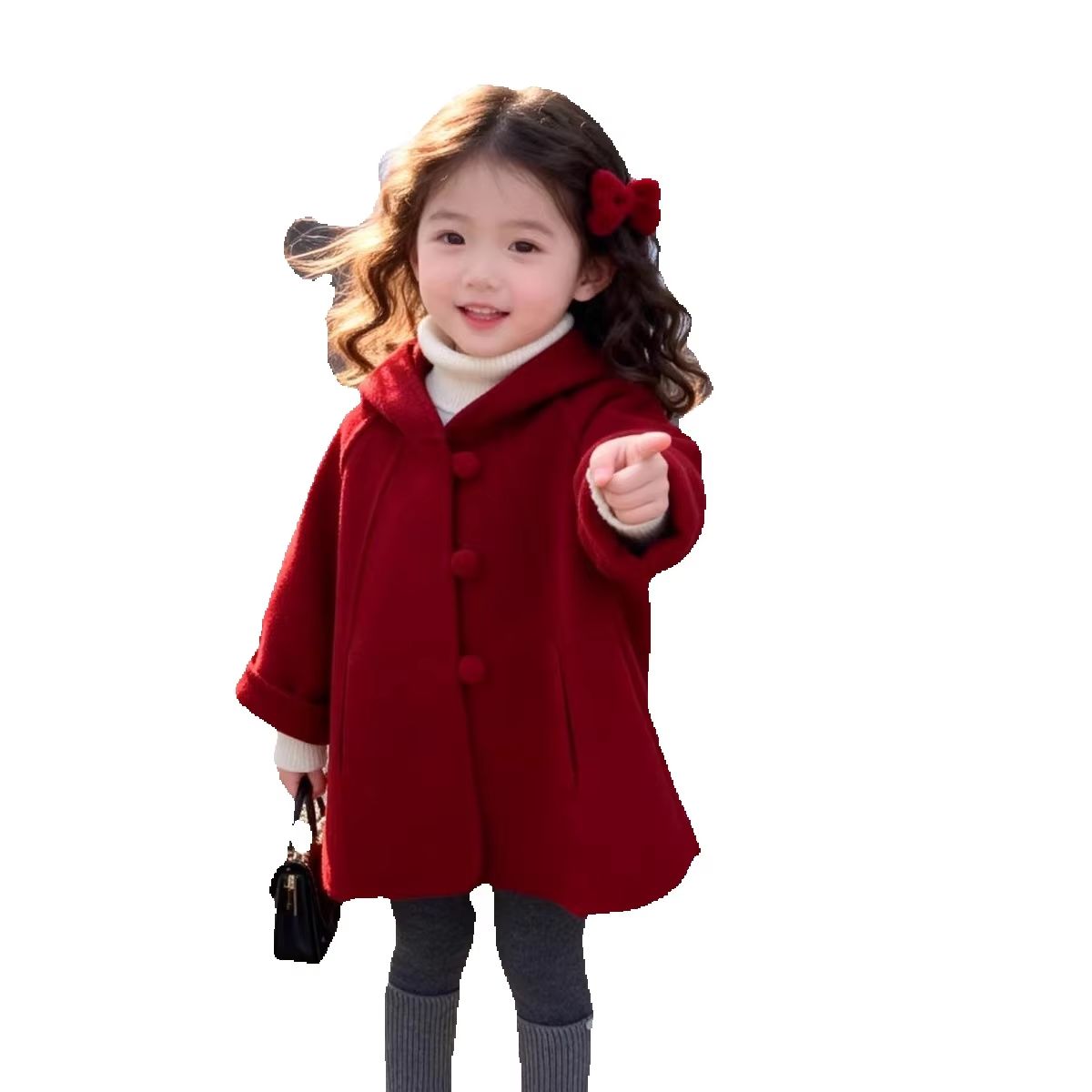 Meisjes wollen jas herfst wint - Winter Clothing Baby Girl recensie en prijs