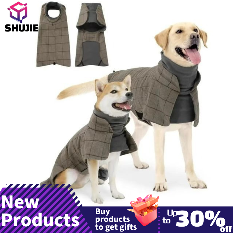 Warme hondenjas Engelse geruit - Winter Clothing English recensie en prijs