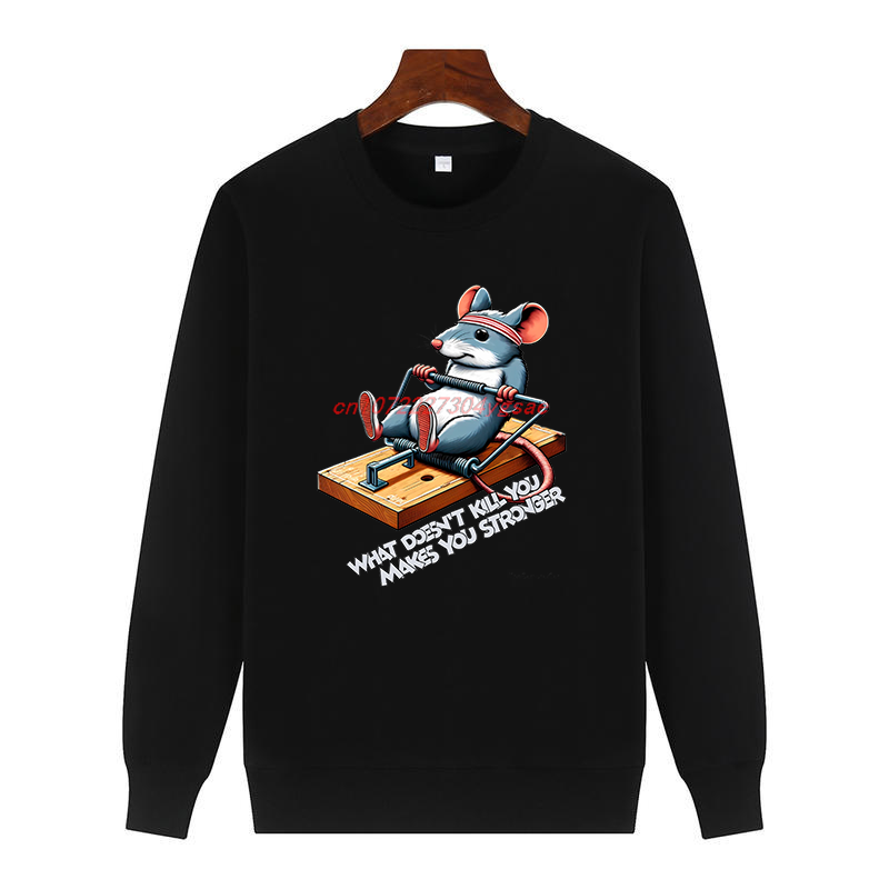 Grappige muis bedrukte trui wa - Winter Clothes Shop recensie en prijs