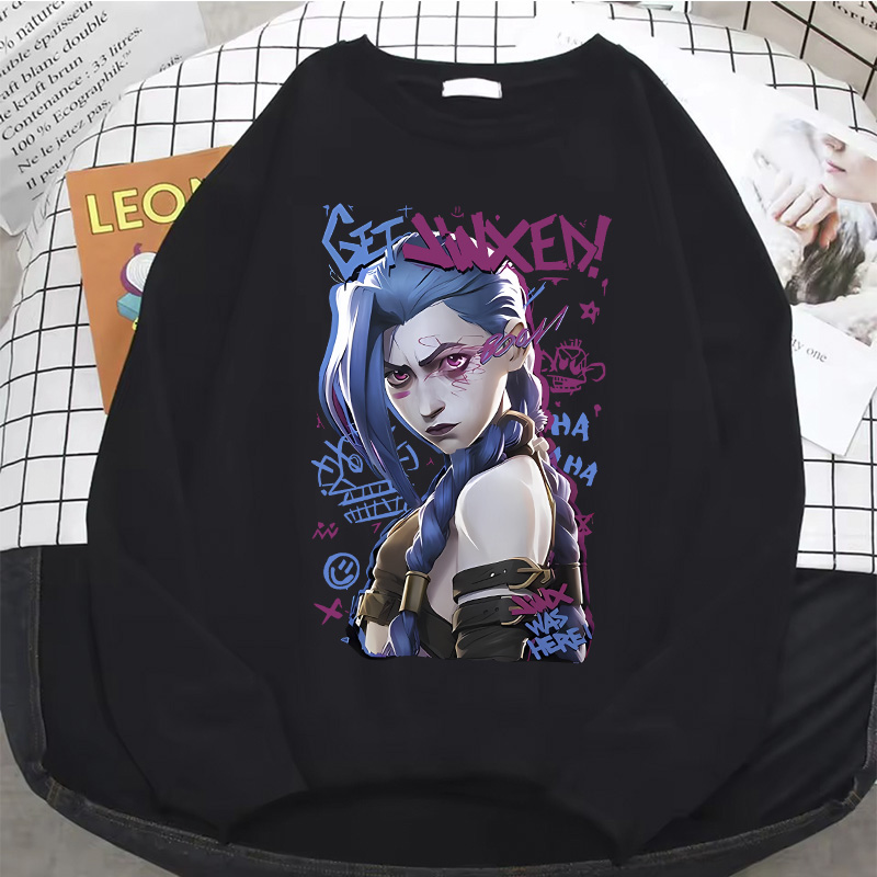 Jinx Arcane Hoodie Hot Anime V - Winter Under Clothing recensie en prijs