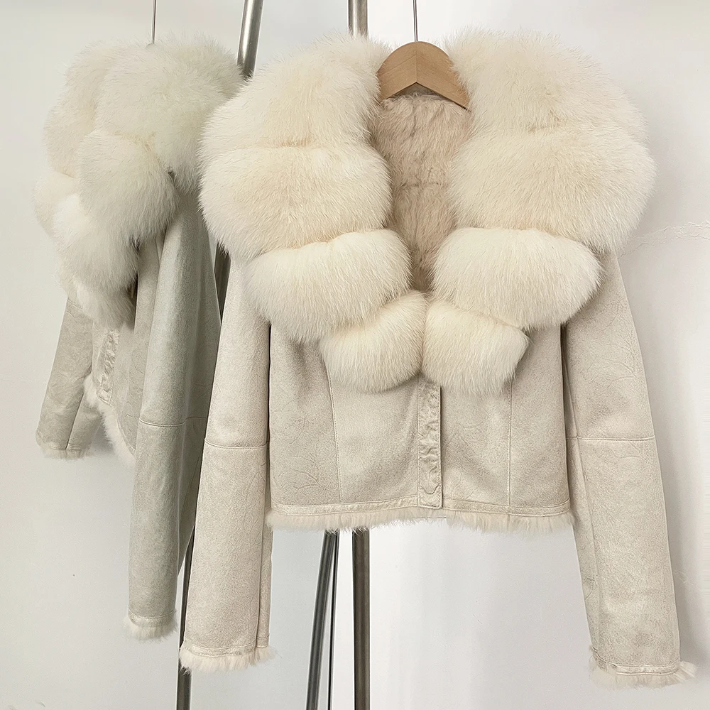 OFTBUY Natuurlijke Vos Bontkra - Winter Clothing Store recensie en prijs