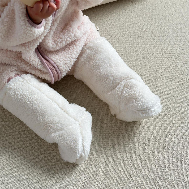 Warme winterbabysokjes Coral F - Winter Clothing Baby Girl recensie en prijs