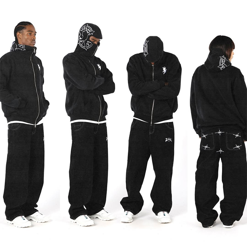 Borduren grafische streetwear  - Winter Clothes Shop recensie en prijs