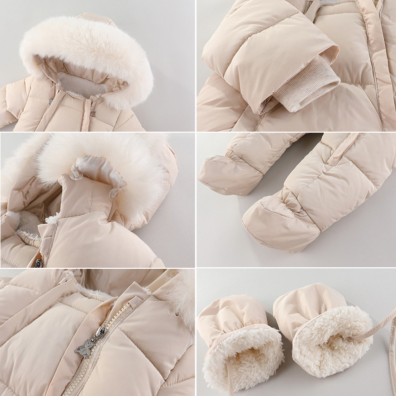 Winter pasgeboren baby romper  - Winter Clothing Baby Girl recensie en prijs